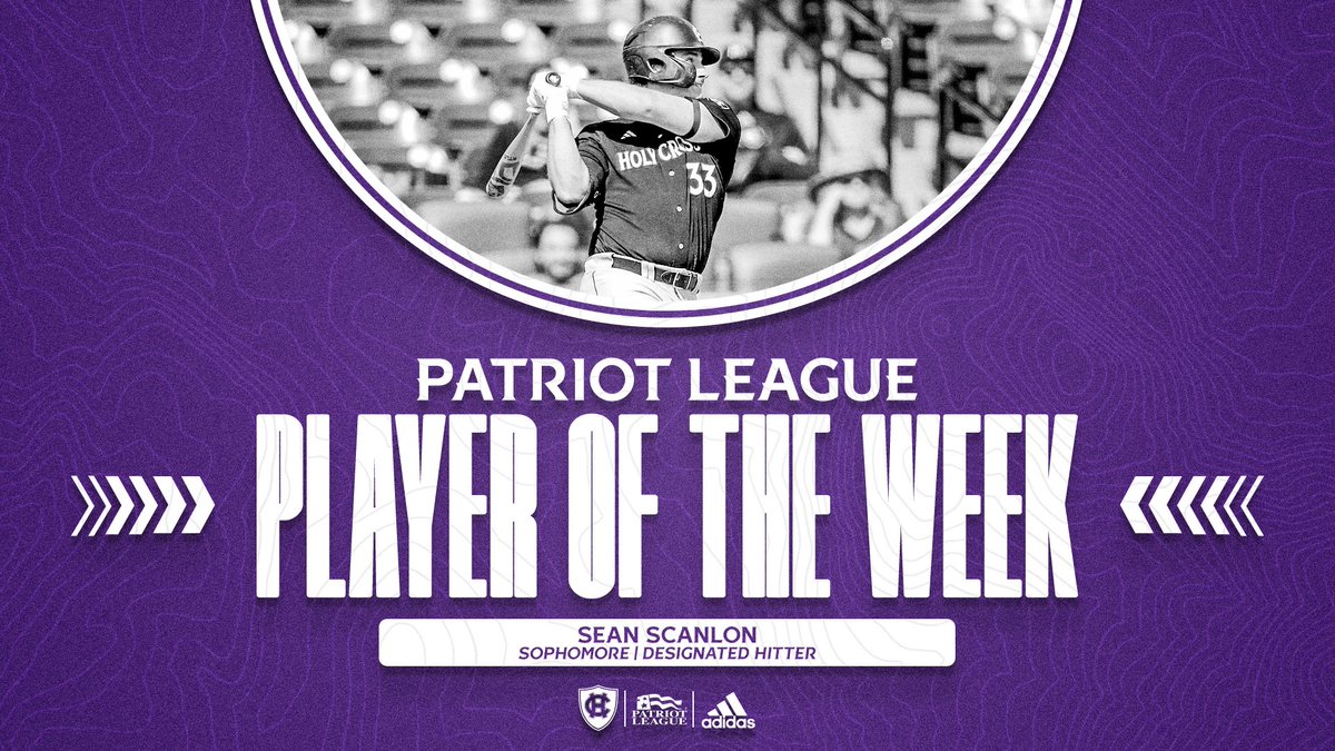 Weekend in review for <a href="/Seanscan1on/">Sean Scanlon</a>:

➡️ .474 average
➡️ .842 slugging%
➡️ four doubles
➡️ home run
➡️ 11 RBI

Congrats to Sean on a well-deserved honor 👏

bit.ly/3J44QYO

#GoCrossGo
