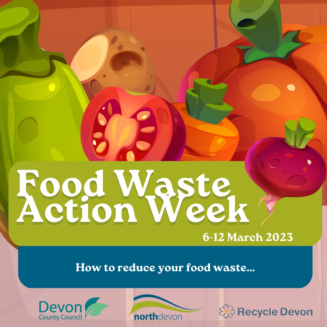 North Devon Council on Twitter "This week is FoodWasteActionWeek! Devon figures show that food