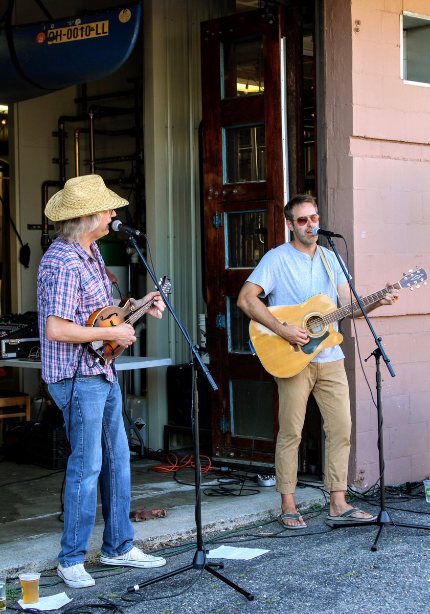 Our favorite Americana duo is performing here from 6:00-8:00 this Thursday! Come have a listen to Jon Bruns and our very own Chris Laumb.
