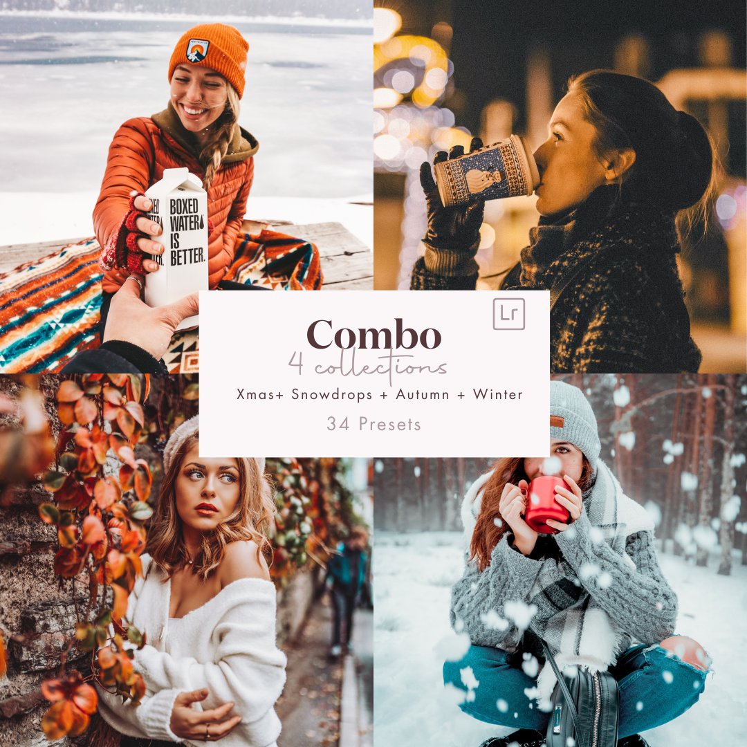 Get the #Combo #Presets Collection kit to embellish your memories of the #winter festivities!

Shop on creative-kits.com 

♥ #creativekits #presets #presets #preset #presetlightroom #filtreinstagram #filtrephoto #retouchephoto ♥