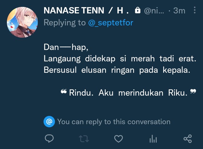 _septetfor's tweet photo. || langaung... 

Gusti, gabisa di qrt 🙃 

/Lu https://t.co/mCvvo65Wnk