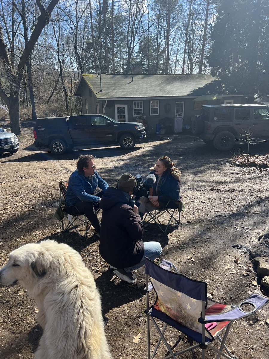 DaveASloan's tweet photo. Trains are back running through East Palestine. Speaking with more residents, they are still concerned about the long term effects of toxic chemical exposure. Water testing is currently on-going. #EastPalestineOhio https://t.co/JfbKN9cNzC