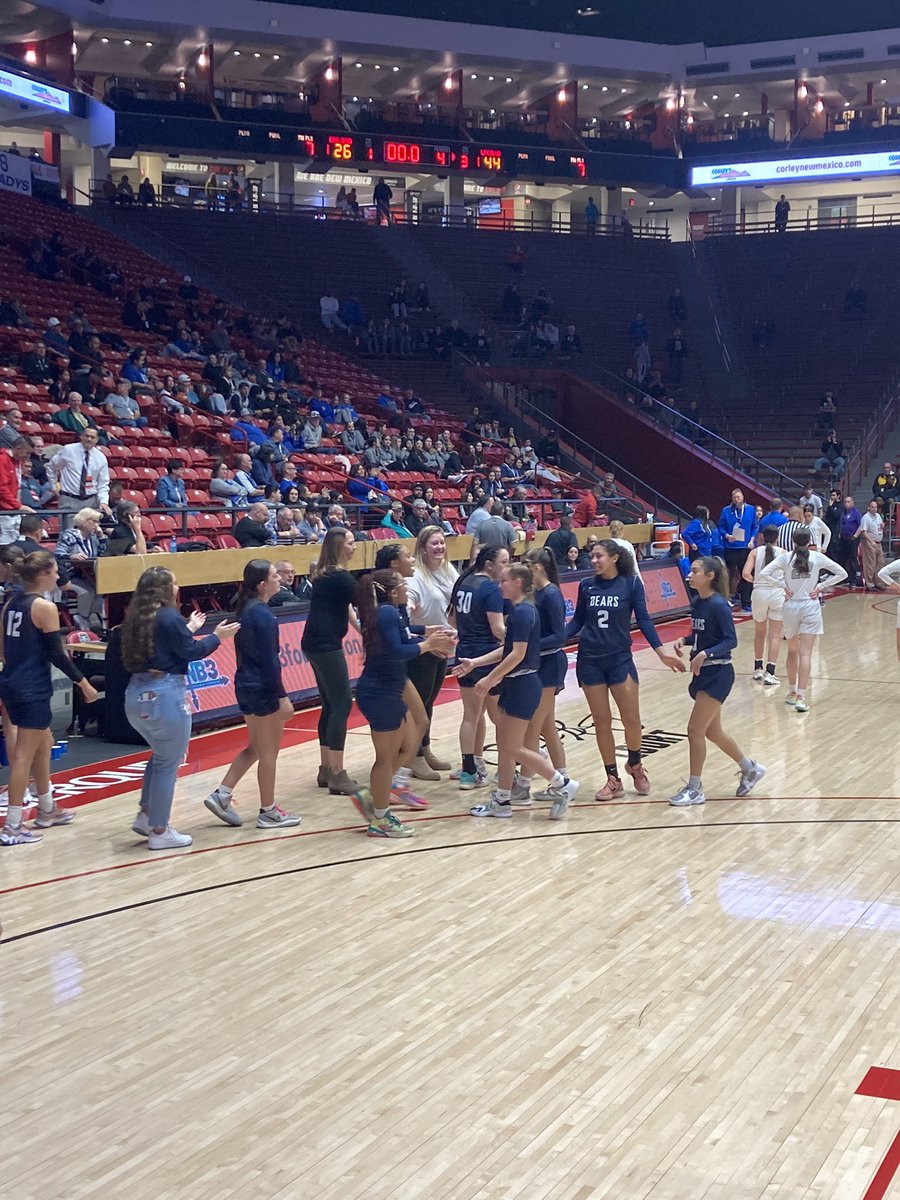 And your Lady Bears are moving onto the semifinals—taking down Carlsbad, 44-26! <a href="/PrincipalLCHS/">La Cueva High School</a> <a href="/LCHS_Hubbell/">Brian Hubbell</a> <a href="/Cueva_Athletics/">LCAthletics</a> <a href="/LCHS_GBUTZ/">Greg Butz</a>