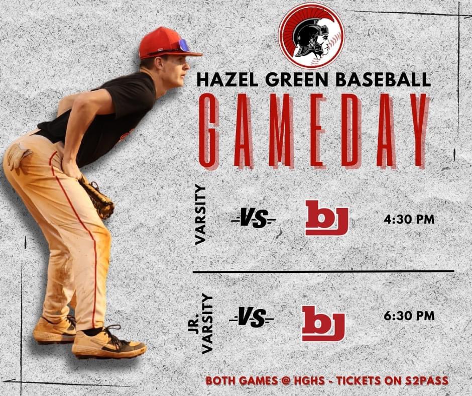 HGHS_Baseball's tweet photo. Game Day vs. @BJHSBaseball !! Varsity at 4:30 and JV will follow after! https://t.co/W07Rovl4UU