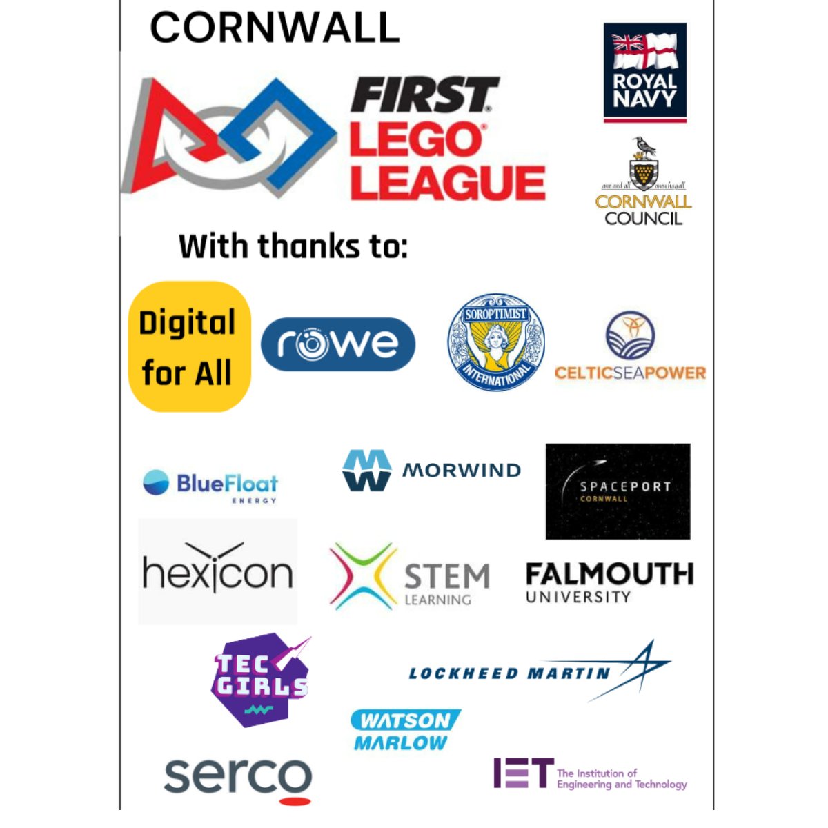 Cornwall Lego League Regional Finals start tomorrow. We have over 40 very excited teams ready to compete. 1, 2, 3 LEGO!! Thanks to all who have made this possible.