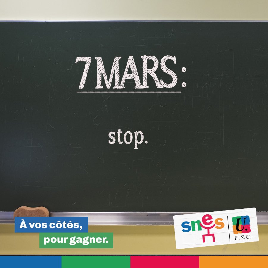 SNES_toulouse's tweet photo. - 120 Kilo-manifestants à #Toulouse
- 10 à #Auch
- 25 à #Rodez
- 10 à #Tarbes
- 4 à #Montauban
- 8 à #Castres
- 22 à #Rodez
- 12 à #Foix pour la #grève7mars contre la #ReformeDesRetraites !
Consigne : calcule, en unité ordinaire, le nombre de manifestants, en y ajoutant #Cahors. https://t.co/0zBFbldAck