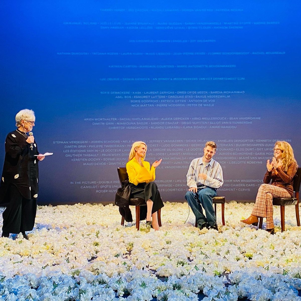 I spent last evening in discussion with <a href="/niobe_way/">Niobe Way</a> &amp; <a href="/lukasdhont/">Lukas Dhont</a>, the filmmaker behind <a href="/closemov/">Close</a>, an incredibly poignant film about the depth &amp; beauty of young male friendships. 

An absolute must see-especially ahead of Oscar weekend. Close is Best International Feature for me!