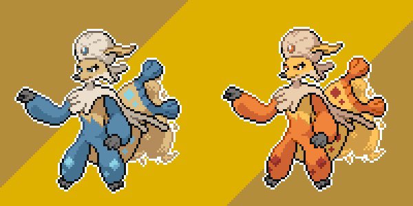 tropkicks's tweet image. Some new sprites from @TravisComm of designs by @Mat4265 🦊 🧞‍♀️ 🍯 🐻