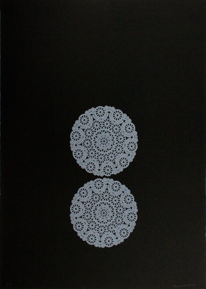 Louise Nevelson
Night Image 
Lithograph created at the Tamarind Institute, 1978