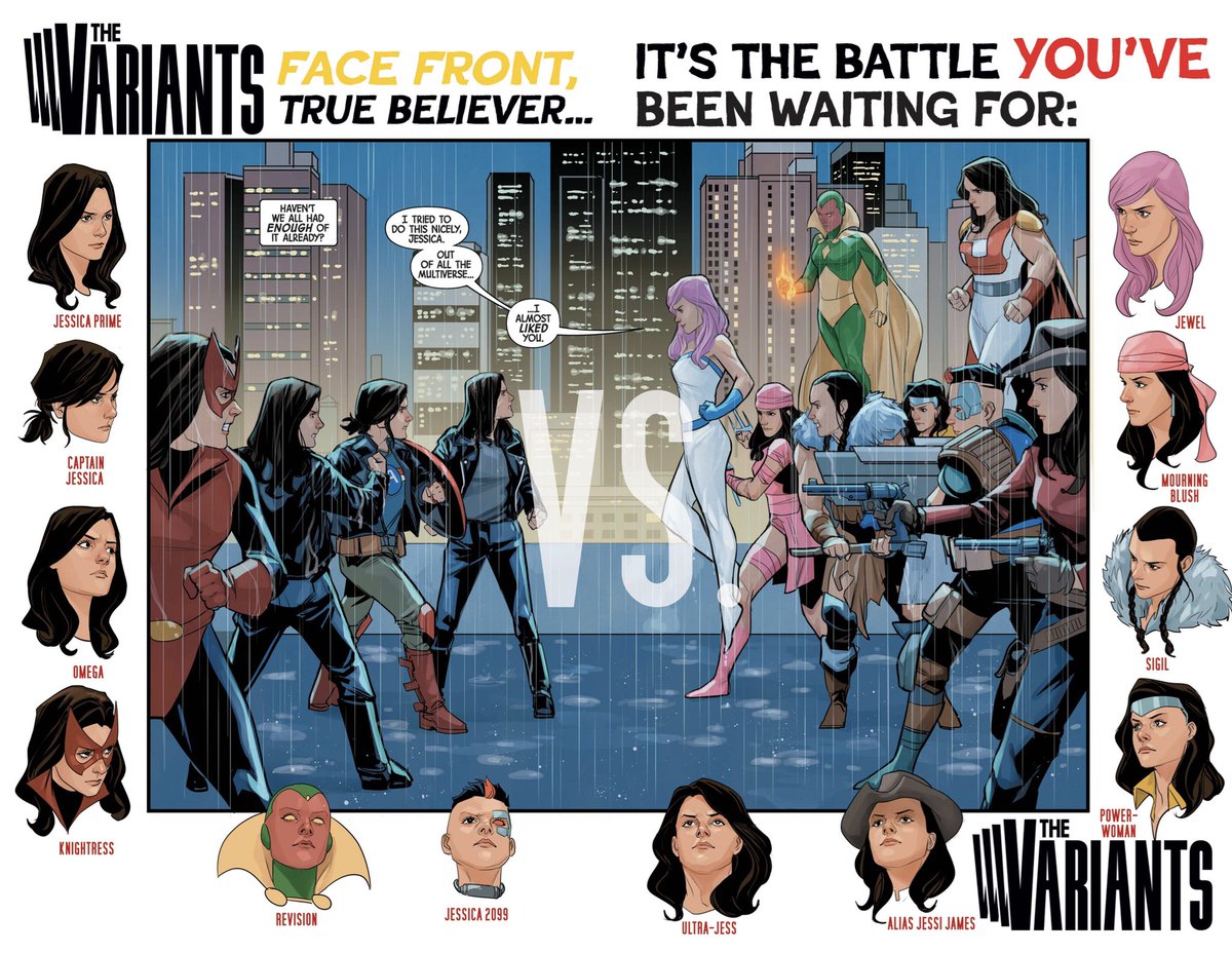 mickstevens's tweet photo. Now that my friends is what you call a Splash Page! 👏🏻 @philnoto 🌟🌟🌟🌟🌟🌟 (Count ‘em!) @MarvelUnlimited #TheVariants https://t.co/YPtsMHJcQv