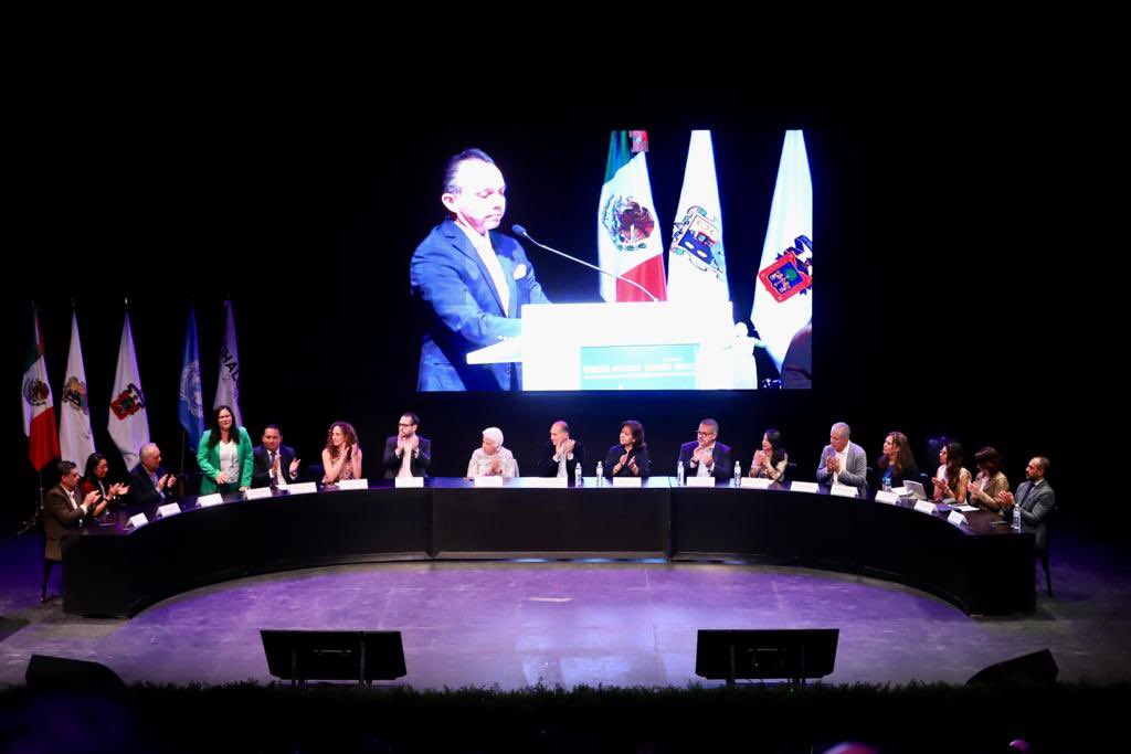 EF_Galindo's tweet image. Con la presencia de autoridades, internacionales, nacionales y estatales, inauguramos el Foro de Alianzas para el Hábitat, para la implementación a nivel local y regional de la Nueva Agenda Urbana @onuhabitat.

Un espacio de ideas y diálogo y en la ruta hacia @cihalc. #CIHALC2023