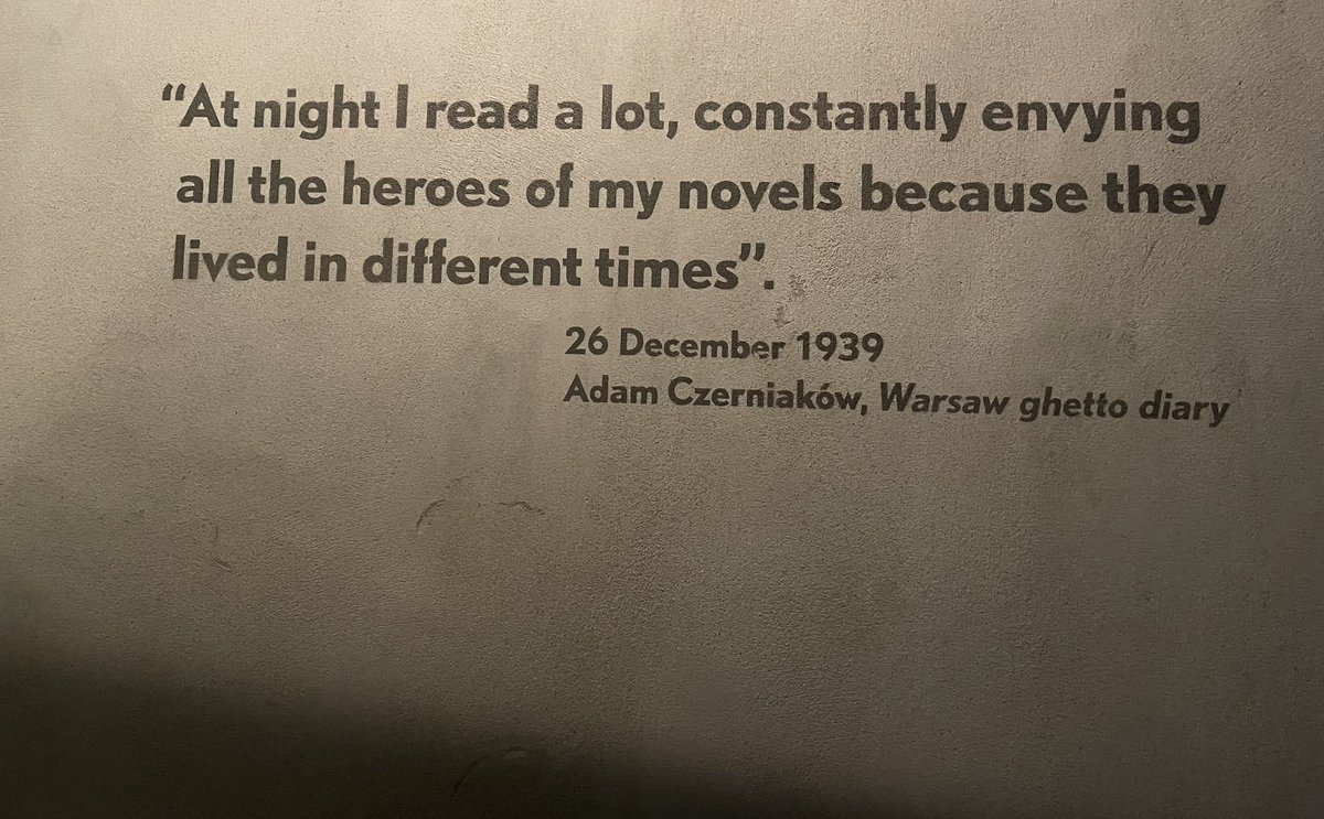 ArthurKorvin's tweet photo. "At night I read a lot, constantly envying all the heroes of my novels because they lived in different times".

#MuzeumPOLIN #WritingCommunity #WritersOfTwitter #WritersLife #Writers #AuthorsOfTwitter https://t.co/KWT4oaLHS6