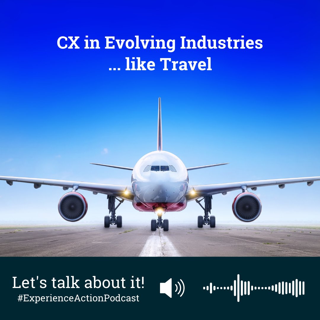 ExpInv's tweet image. Tune into the #ExperienceActionPodcast to hear real life examples of #CXimprovement with airlines ✈️ and CPGs that are constantly evolving. Be sure to check out this episode that provides helpful info in under 18 minutes!

bit.ly/3KAXnmd