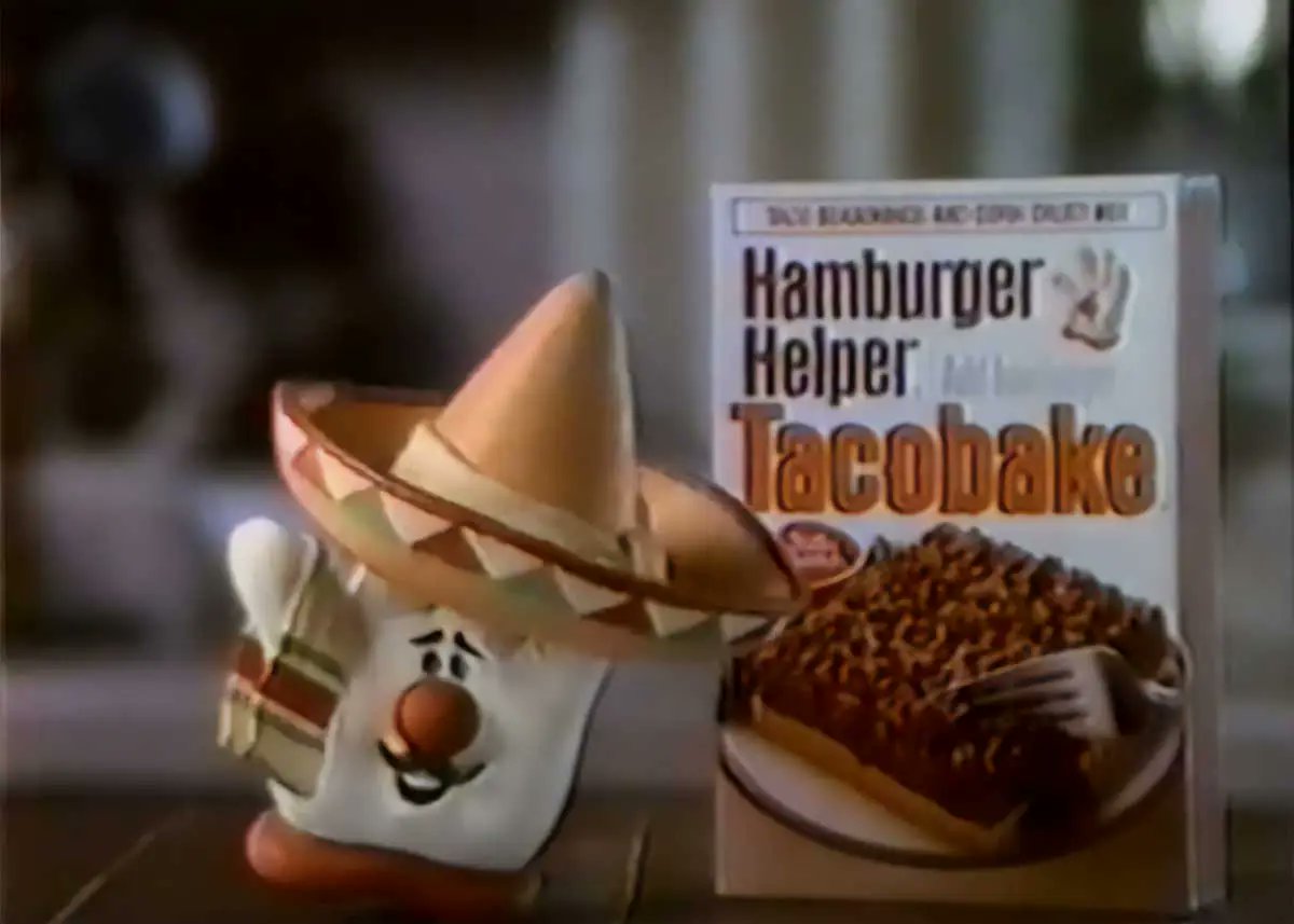 Discontinued Foods On Twitter Hamburger Helper Tacobake 1985 circa discontinued-foods-on-twitter-hamburger-helper-tacobake-1985-circa