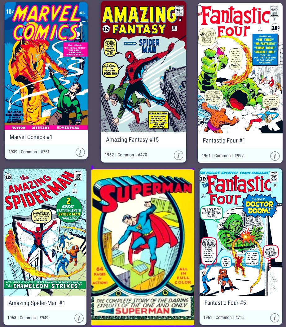 johnnydunn777's tweet photo. Never thought Iโd collect comics before VeVe, now I love them๐๐ผ๏ฟฝ๏ฟฝ๏ฟฝโญ๏ธ๐๐ผ
#VeVe #Ecomi #PremiumLicensedDigitalComics #PLDC #DigitalComics #nft #marvel #Comics #MarvelComics https://t.co/mq7PoUdlgB