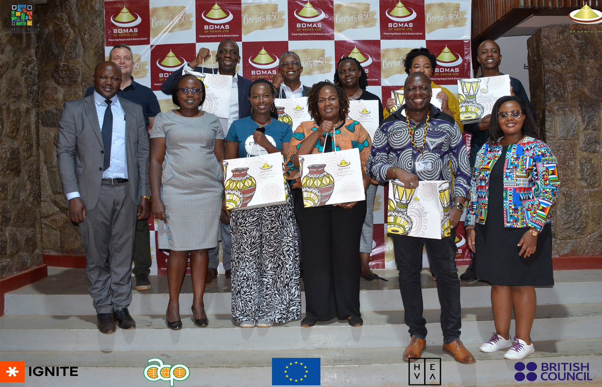 SamplebarK's tweet photo. The British Council Regional Director for Sub-Saharan Africa, Moses Anibaba with his delegation visited @Bomasofkenya today to familiarize themselves with the #SampleBarKenya project funded through the @ignite_ea programme.

#IgniteCultureEA https://t.co/Qe6X00Q4jF
