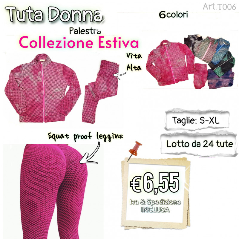 Azstock_it's tweet photo. ⭐️ TUTE DONNA PALESTRA⭐️
👉Shop Online:
https://t.co/l4FU2OzQs5
⏩Ideale in palestra
⏩Leggins Squat Proof
⏩IVA &amp; SPEDIZIONE INCLUSA💥
📦LOTTI DA 24 o 12 PEZZI
📲 3471453307 https://t.co/MhQYlTgi7x