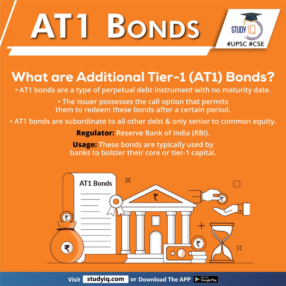 upsciq's tweet photo. AT1 Bonds
#at1bonds #whyinnews #supremecourtofindia #india #writeoff #banksat1bonds #debtinstrument #debt #commonequit #reservebankofindia #rbi #tier1captial #institutionalfailure #banks #writtenoff #upsc #cse #ips #ias https://t.co/4mj95PU2da