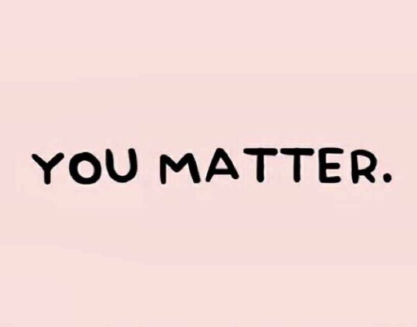 michelle_toman's tweet photo. If you feel you don’t matter today, I’m reminding you - that’s not true.
You do matter.
Keep choosing your battles.
Choose them wisely.
And know it’s okay if you want to walk away from things no longer meant for you.
#LivingLifeWithIntention
#youmatterimatter
#RootedWatch https://t.co/bf6DkzVxmS