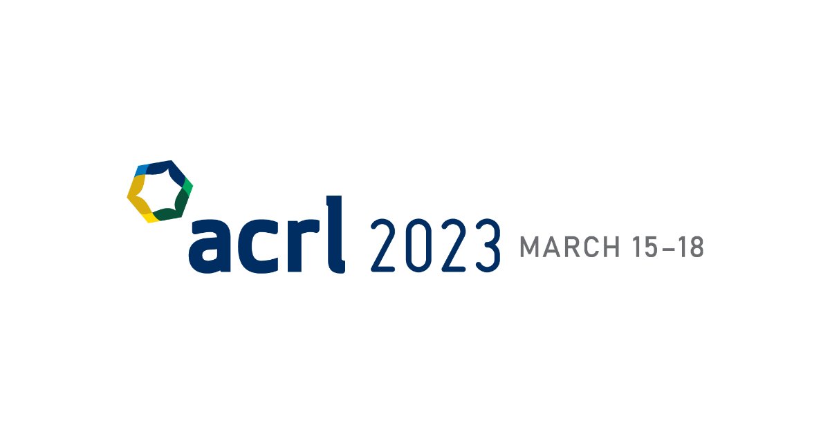 ALA_ACRL's tweet photo. There's still time to join us for #ACRL2023. The robust virtual conference option is a great way to join us in forging the future of libraries and higher education from the comfort of your home or campus.  https://t.co/Q8Y5pmiJgx https://t.co/aHwsB4hbrJ