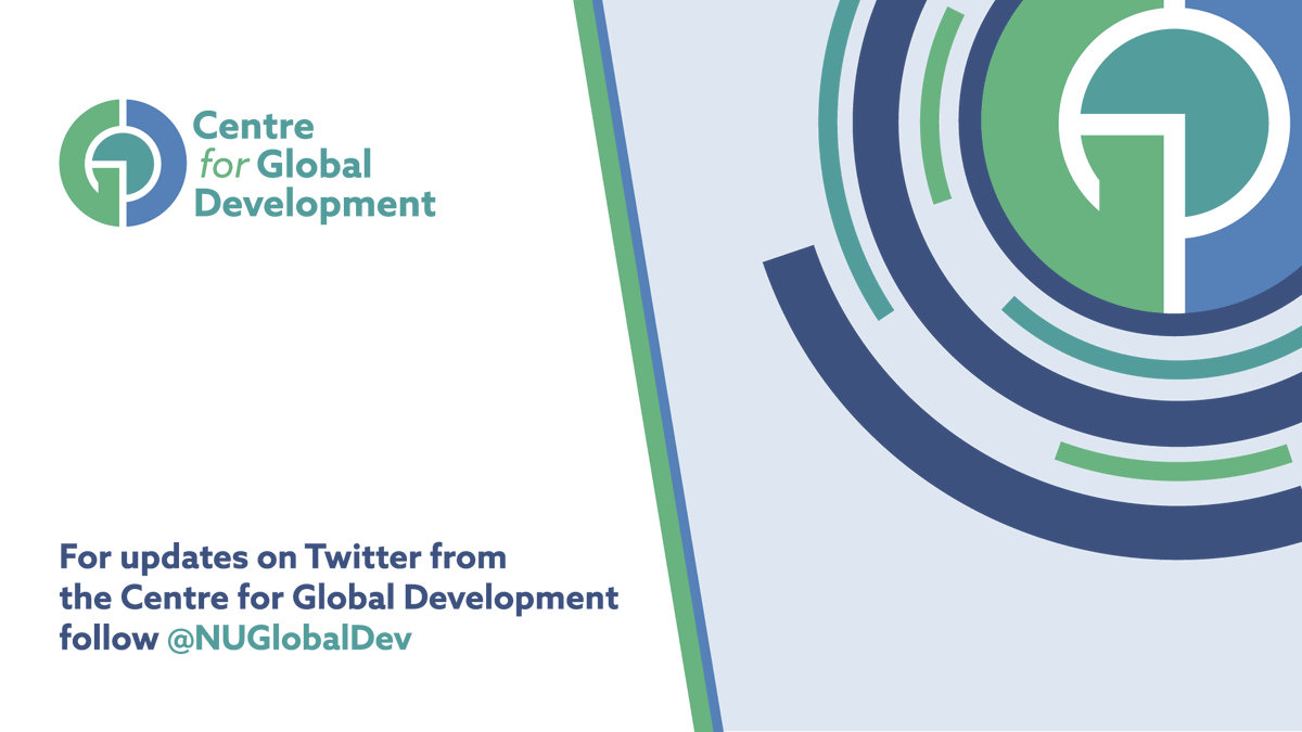 NU Centre for Global Development (formerly CID) tweet media