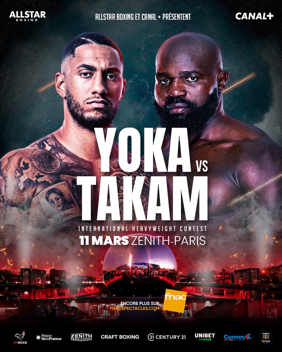 Tony Yoka vs. Carlos Takam: Card To Be Carried By ESPN+ #boxing #ukboxing 🥊💯🔥🔥🔥🔥🔥🔥