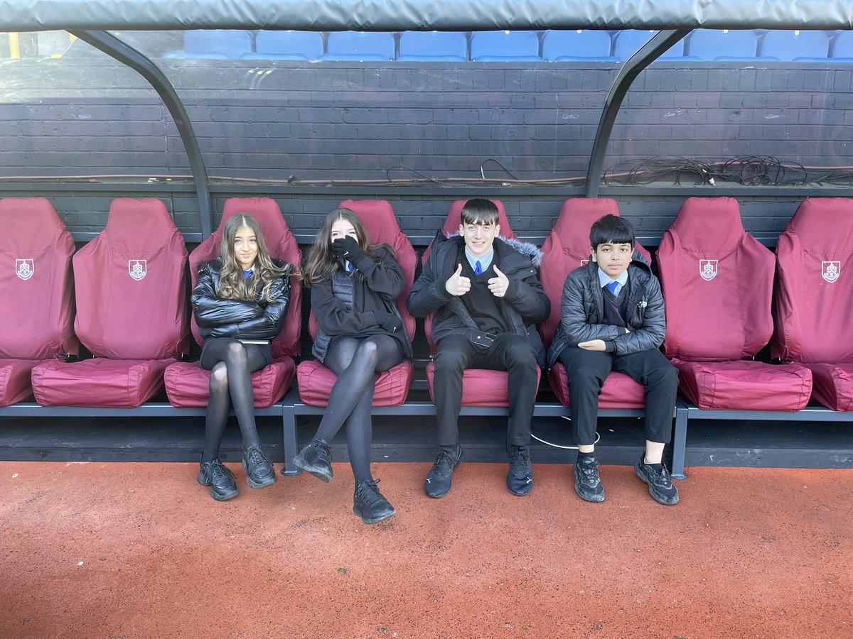 therapy_lead's tweet photo. Incredibly proud of this group of CCA students today! It was a real honour to witness them present their fantastic ideas to a panel of judges at Burnley Football Club! Well done team! #Selfesteem #confidence #shiningexample #proud @Head_CCA @DeputyHead_CCA @AHT_CCA @SEND_Lead_CCA https://t.co/V4LQ5PNNZ0