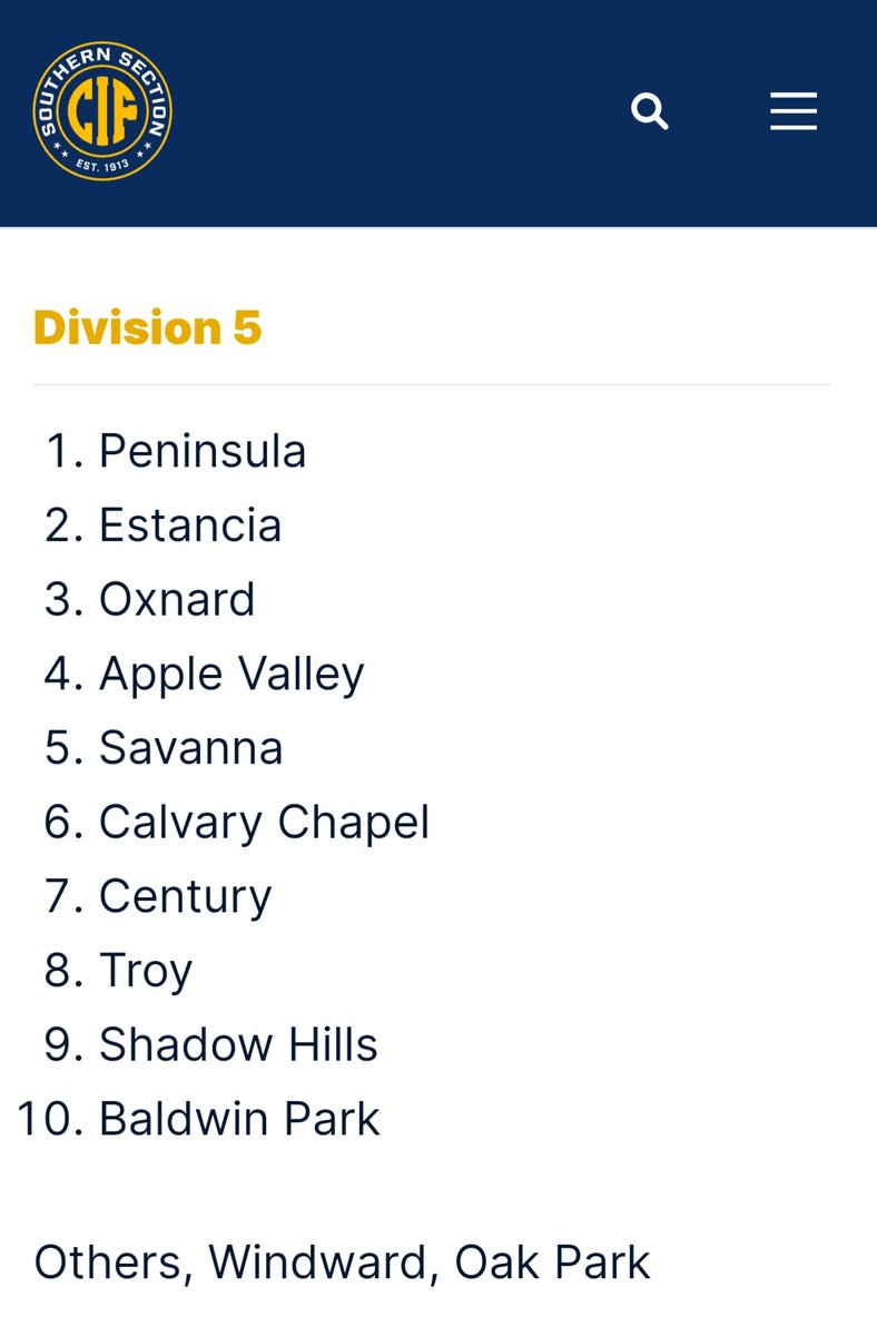 CIF Championship ✔️
Two division jump ✔️
Keep working boys!
#hardworkpaysoff #notdoneyet
