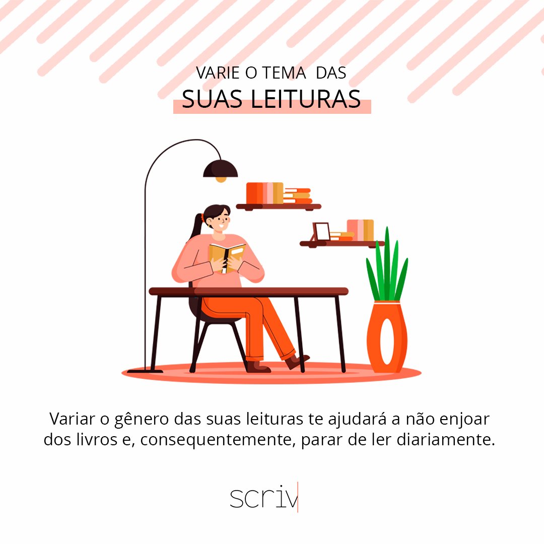 scrivapp's tweet photo. Quer mais dicas como essa? Venha conhecer o perfil Scriv!
#dicas #dicasdeleitura #ler #leitura #leituradiária #livros #leitores #scriv #scrivapp https://t.co/iZMlLCYvib