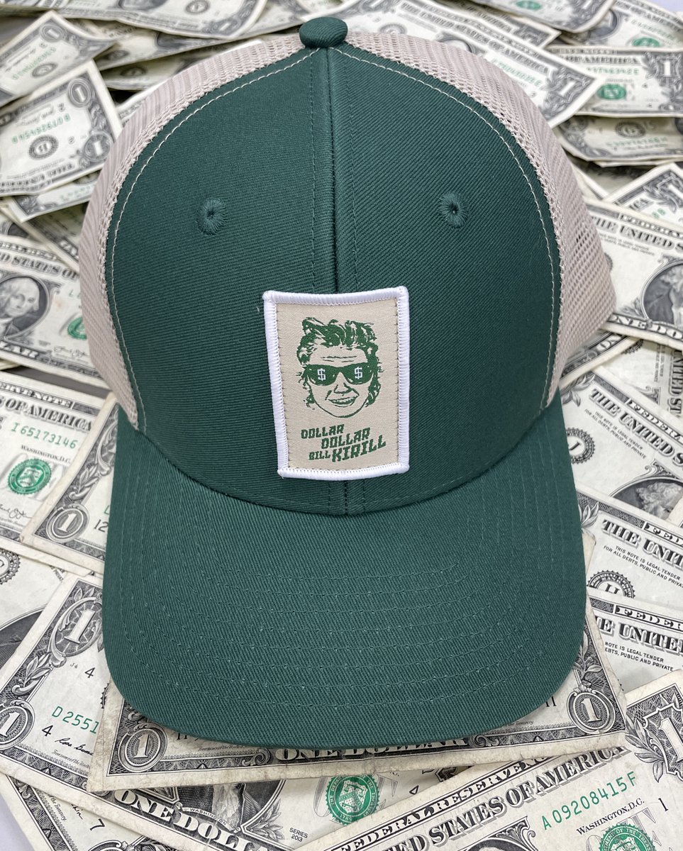 FanHQ's tweet photo. 🏒GIVEAWAY!🏒 If Kirill Kaprizov scores a goal tonight &amp; the #MNWild win, we'll give away a @SotaStickCo Dollar Bill hat.

RT &amp; Follow for a chance to win!

*Actual dollar bills not included. Winner announced publicly on Twitter - do NOT reply to links asking for personal info. https://t.co/OCt5SOVAxB