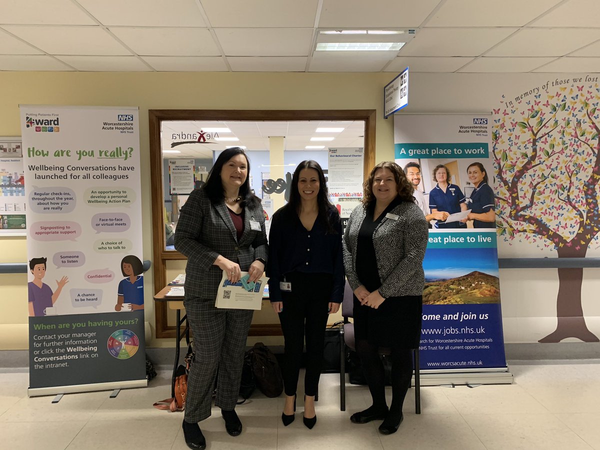 biancalou's tweet photo. The HR team have been out and about at the ALEX hospital today , talking to colleagues about our staff offer and health and well-being and job opportunities - we enjoyed it so much we’re coming back again at the end of the month - dates for WRH and Kidderminster coming soon … https://t.co/82IsPpR6Nw