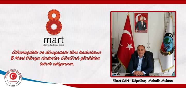 Bütün kadınların 8 Mart Dünya Kadınlar Gününü kutluyor, eşitlik, özgürlük ve mutluluk dolu bir yaşam sürmelerini diliyorum.