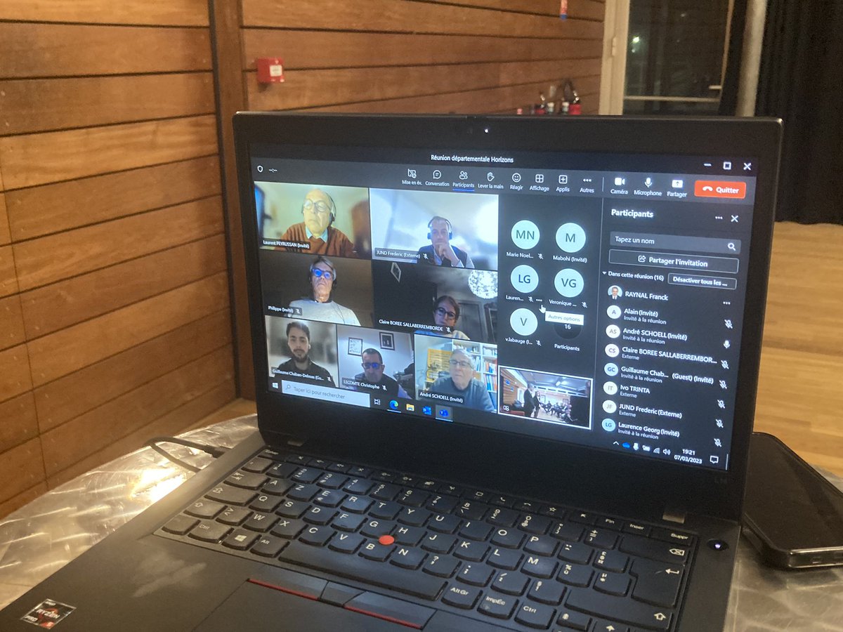 Le comité départemental #gironde <a href="/HorizonsLeParti/">Horizons</a> s’est réuni ce soir accueilli par <a href="/horizons_pessac/">Horizons Pessac</a> ses animateurs <a href="/RaynalPessac/">Franck Raynal</a> <a href="/l_dessertine/">Laurence Dessertine</a> <a href="/lmontillaud/">lionel montillaud</a> cohérence de #territoire #convivialite #serieux #engagement #ruralite Voir loin pour faire Bien ! Rejoignez-nous !