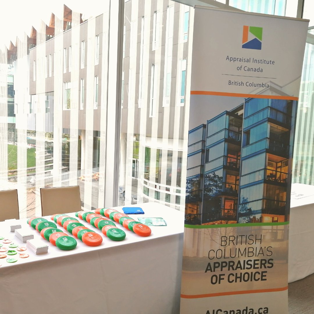 AICanada_BC's tweet photo. We are at the @UBC Spring Career Fair today! Visit our booth to learn about a rewarding career in the appraisal industry.
#ProfessionallyAppraised
#AICProfessionalAppraisers https://t.co/JMVzPeq0UH