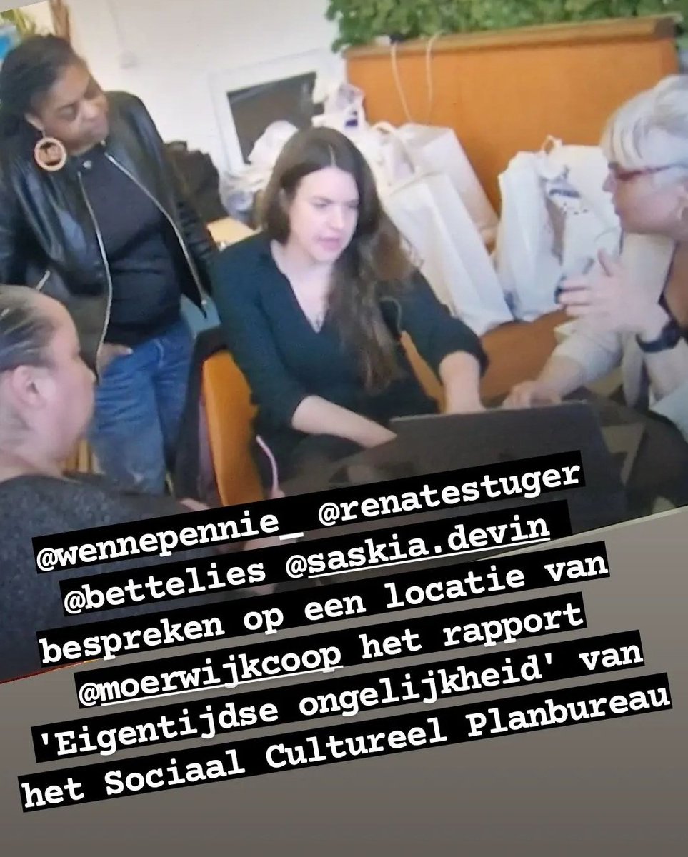 Vanmiddag is in ons buurthuis <a href="/hwp10nl/">Heeswijkplein 10 / HWP10</a> in #Moerwijk een item opgenomen nav het uitkomen van het rapport 'Eigentijdse ongelijkheid' van het Sociaal Cultureel Planbureau. Vanavond <a href="/NOSJournaal2/">NOS Journaal</a>