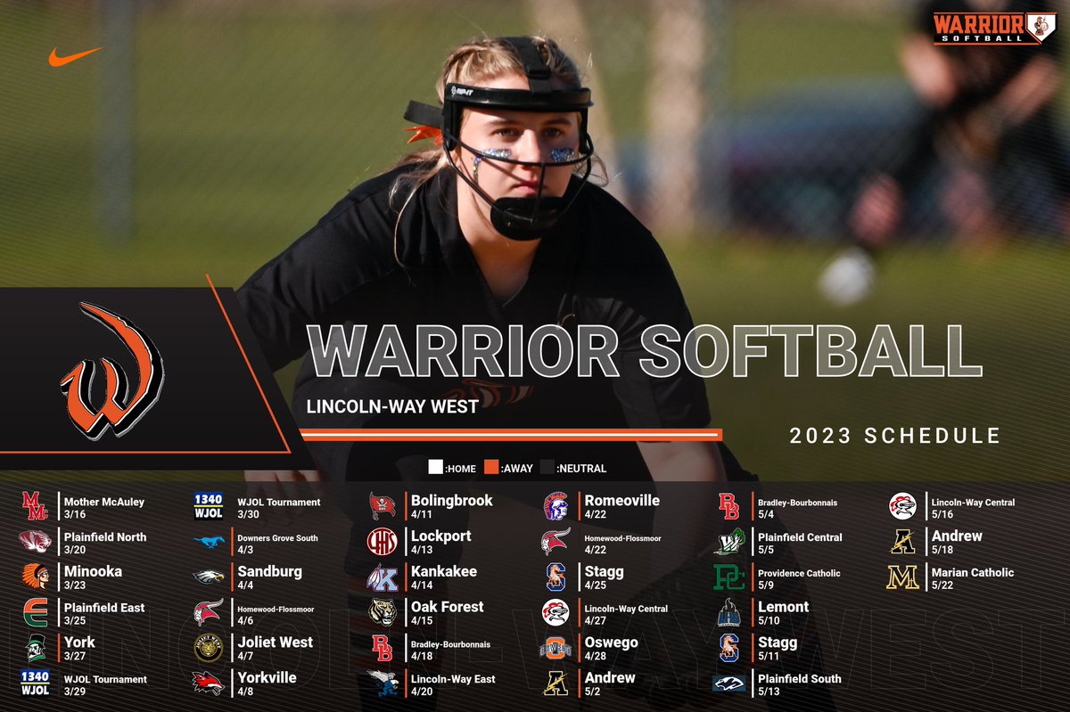 Counting down the days until our first game of the 2023 season! Be sure to check out our 8to18 website for schedules changes throughout the season. #PlayLikeAWarrior