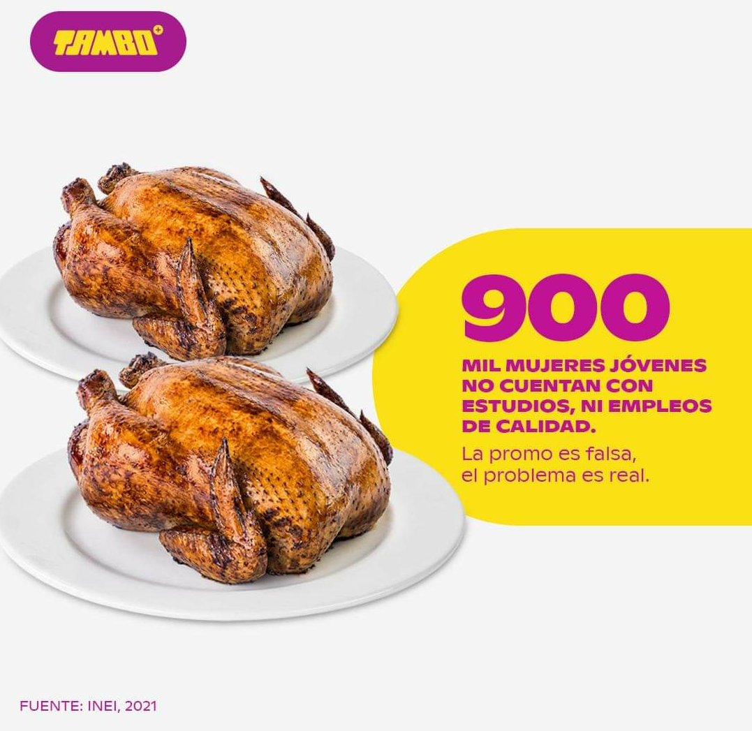 Lo que ha hecho Tambo es increíble. De verdad estoy sin palabras