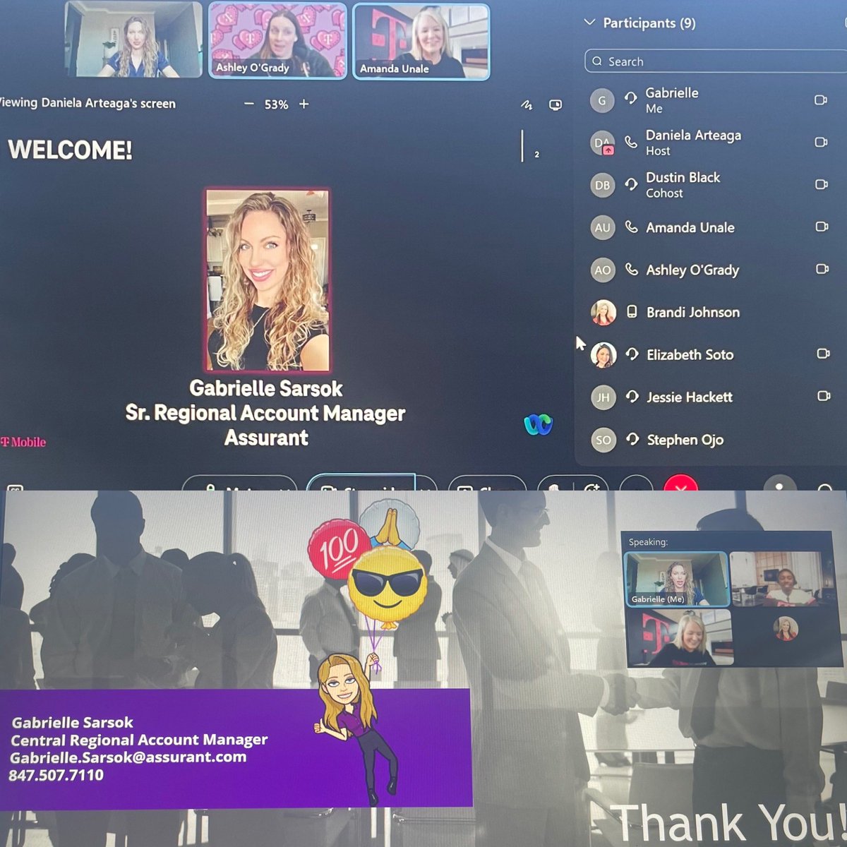 Gabrielle Monique Sarsok (@gabriellesarsok) on Twitter photo Team #Dknows is a powerhouse. Loved the positive energy and engagement on this call. Thank you for inviting me and look forward to our partnership 🤗 <a href="/DatTheT/">D. Arteaga</a> <a href="/AlVasquez14/">Al Vasquez</a> <a href="/jamie_woodruff9/">Jamie Woodruff</a> <a href="/5GReyes/">Gary Reyes</a> Team #Dknows is a powerhouse. Loved the positive energy and engagement on this call. Thank you for inviting me and look forward to our partnership 🤗 <a href="/DatTheT/">D. Arteaga</a> <a href="/AlVasquez14/">Al Vasquez</a> <a href="/jamie_woodruff9/">Jamie Woodruff</a> <a href="/5GReyes/">Gary Reyes</a>