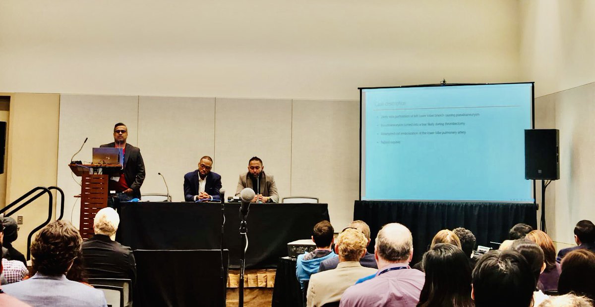 What an incredible session on Misses and near Misses in IR. Wonderful turnout of attendees and some amazing questions. Always learning so much from complications. <a href="/SIRspecialists/">Society of Interventional Radiology</a> <a href="/SIR_ECS/">SIR ECS</a> #SIR23PHX