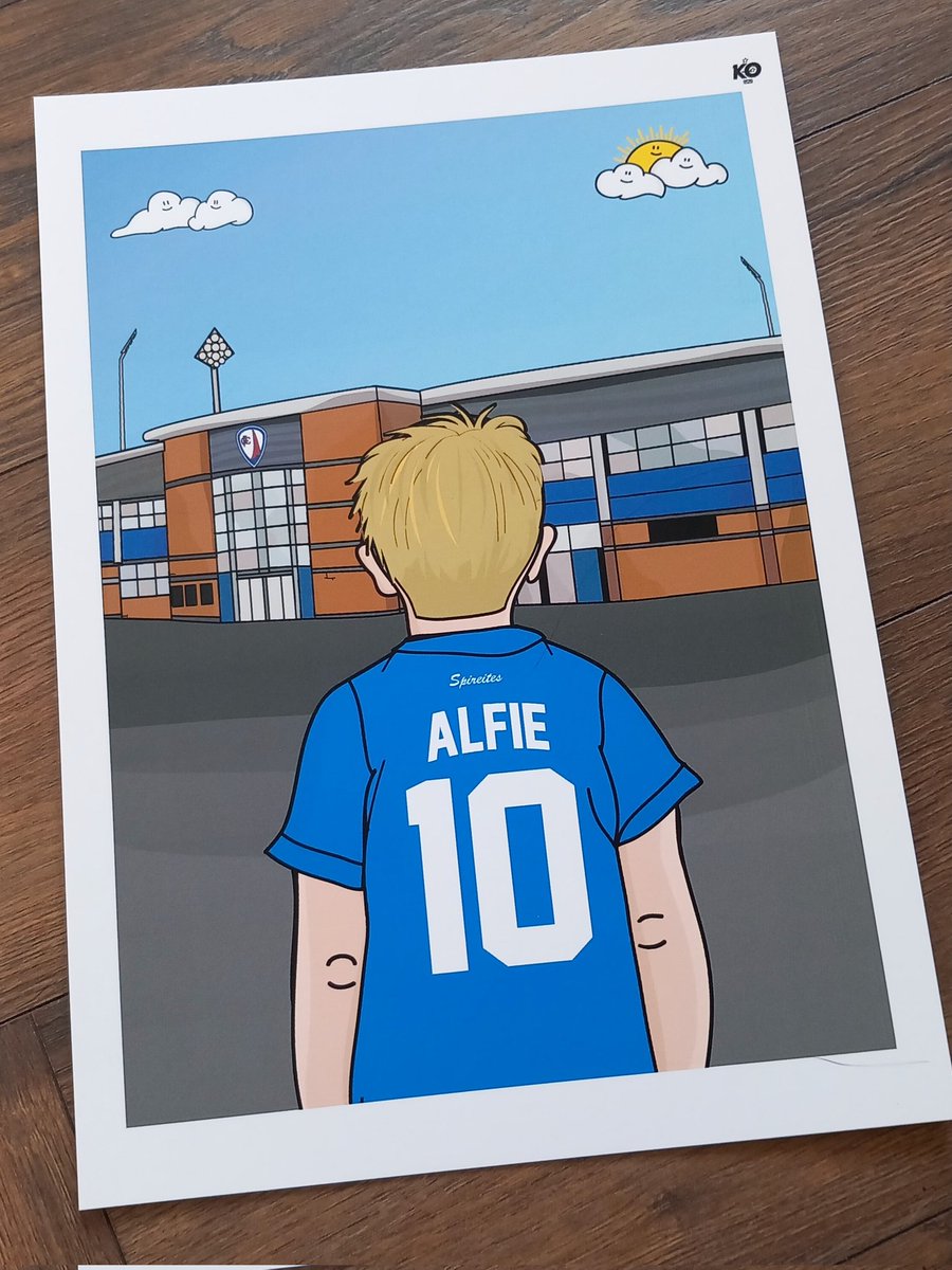 thekickoffstore's tweet photo. ⭐️⭐️⭐️⭐️⭐️  5 Star Review 

'The picture is perfect and fantastic quality. I will definitely be ordering again. Thank you x'
--
Thanks Claire for taking the time to leave a review. Matt ⚽️ 

#Chesterfield #ChesterfieldFC #chesterfielduk https://t.co/toJFRQZgim