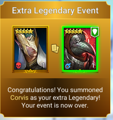 OfficialRomme's tweet photo. @RaidRPG Pulled 2 shards, got these 2 bad boys 🥳 https://t.co/ujjRQkOhV8