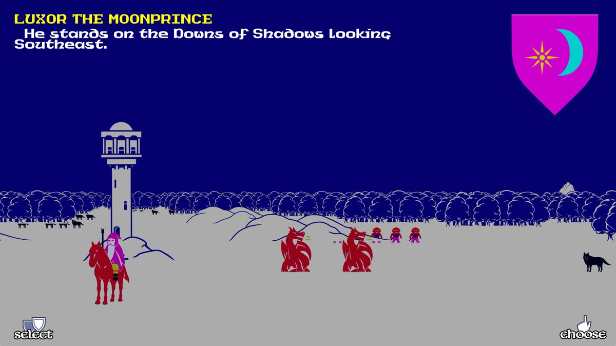 Trying something new... but it's not without problems... #thelordsofmidnight #thecitadel