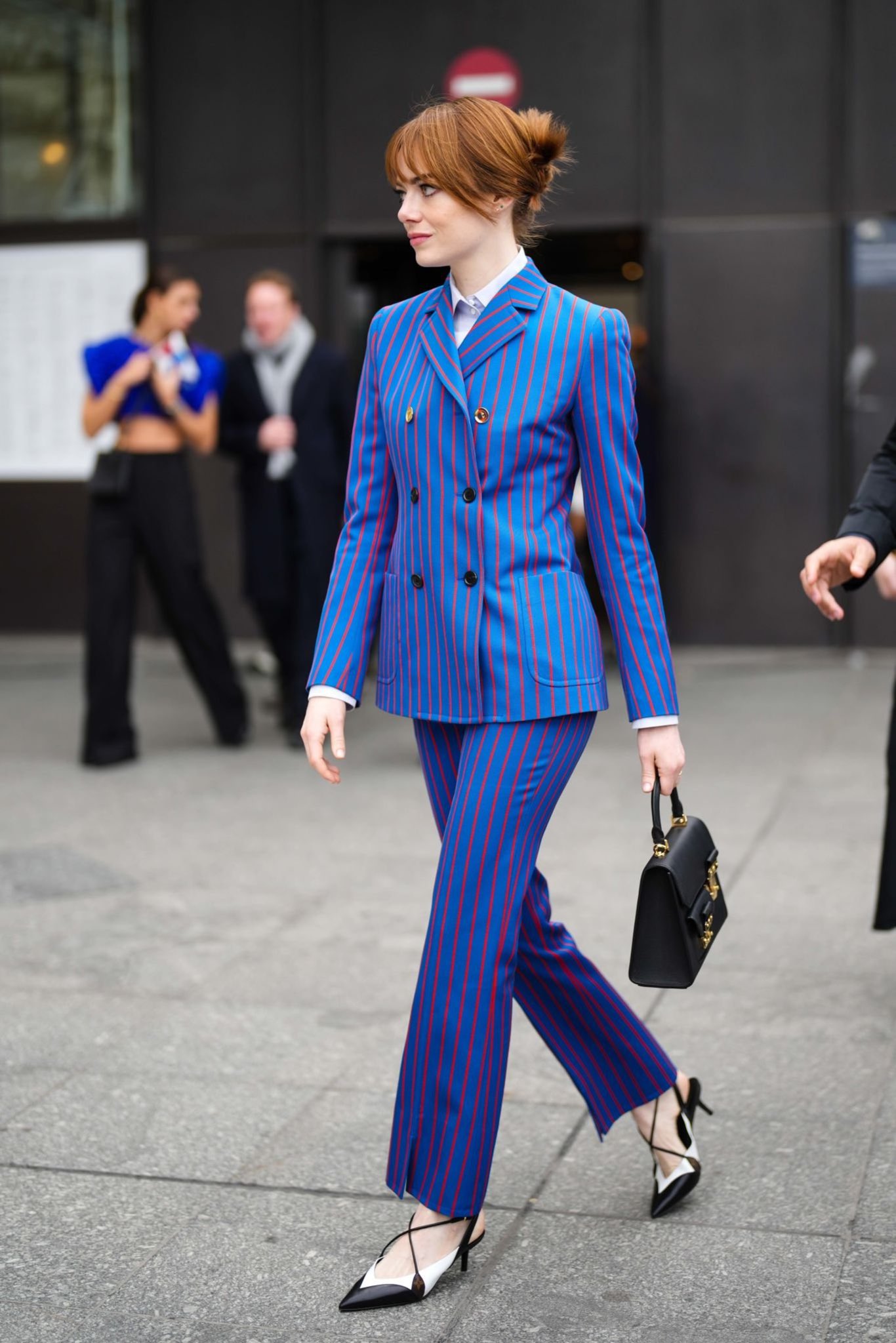21metgala on X: Emma Stone attends the Louis Vuitton Womenswear