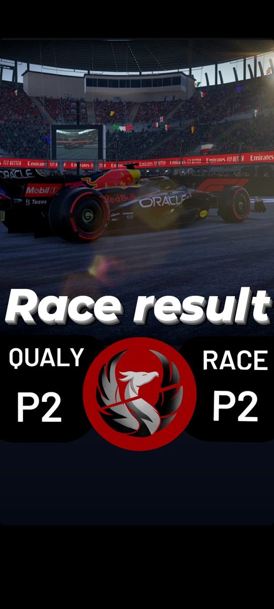 Gran carrera de nuestro piloto <a href="/yeyeaguirre13/">Yeye</a> en el circuito de Hermanos Rodriguez en la ciudad de México , en la liga @redcolracingteam

#F12023 #RedBullRacing #PS4 #GoHeritage
