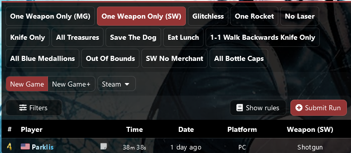 Raven_Guild's tweet photo. Took 18 years but all categories now have times! New World First for #RE4 Speedruns. Next stop #SGDQ2023 https://t.co/j67UPCohg8