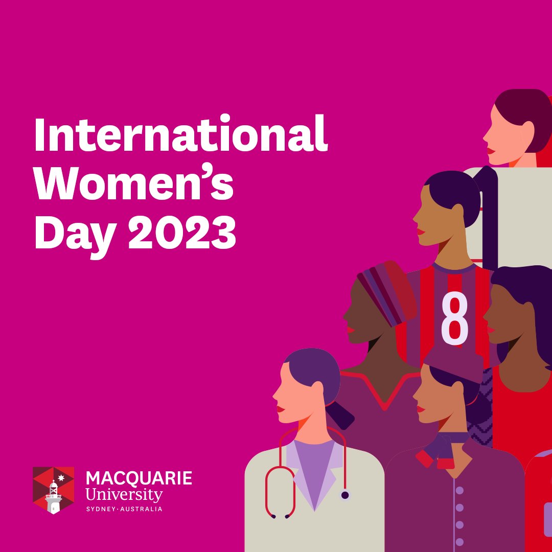 Macquarie University (@macquarie_uni) on Twitter photo Happy International Women's Day!
Keep an eye on our feed throughout the day as we highlight some of <a href="/macquarie_uni/">Macquarie University</a>'s incredible researchers, their thoughts on the #IWD2023 theme #DigitALL & the opportunities for women in their area of expertise.
#MacquarieUniversity #IWD Happy International Women's Day!
Keep an eye on our feed throughout the day as we highlight some of <a href="/macquarie_uni/">Macquarie University</a>'s incredible researchers, their thoughts on the #IWD2023 theme #DigitALL & the opportunities for women in their area of expertise.
#MacquarieUniversity #IWD