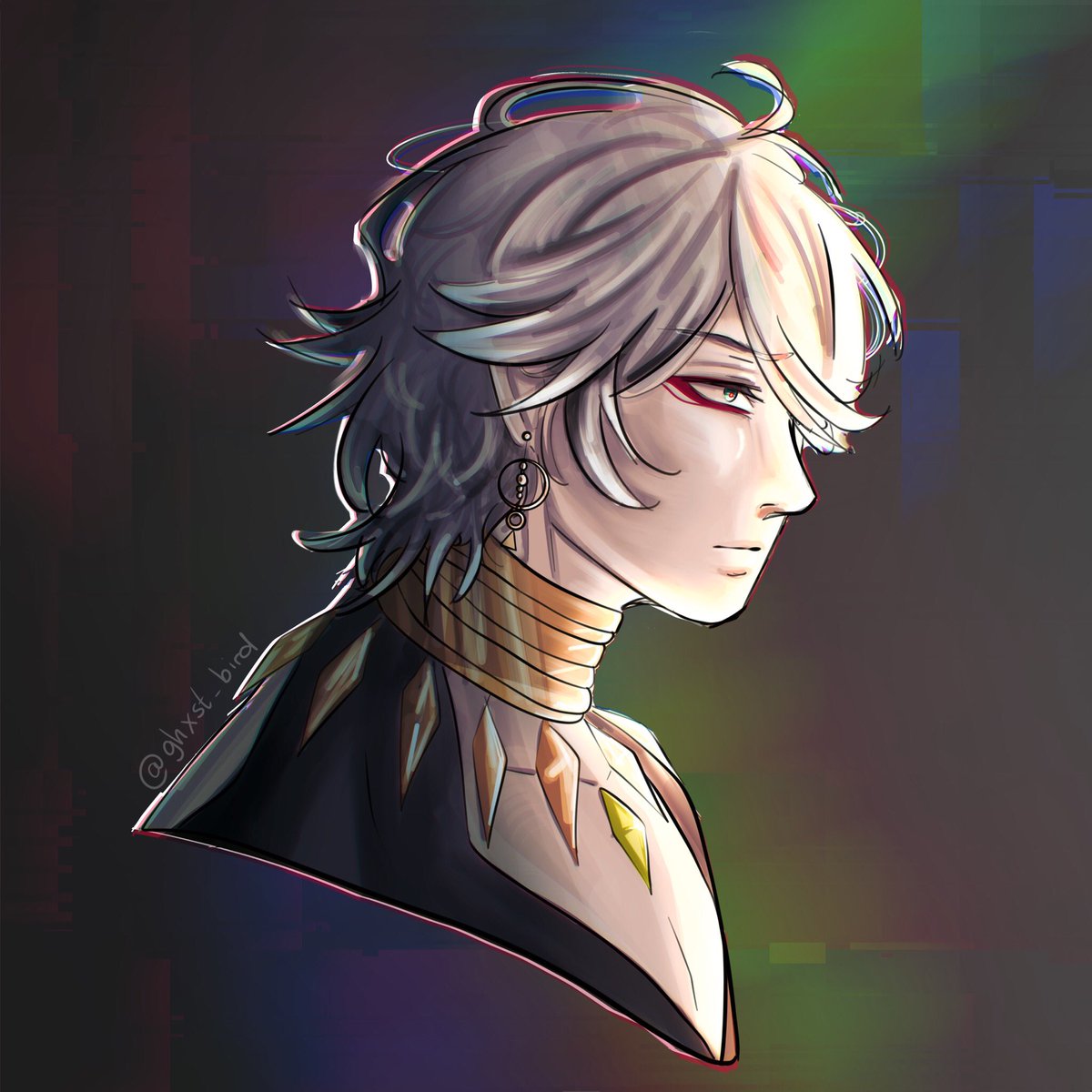Ghxst_Bird's tweet photo. They say the #ScarletKing went mad when the Flower God died 🌺 🥀
#kavehtham #alhaitham #kaveh #flowergod #art #fanart #genshinimpact #wip #haikaveh https://t.co/BWJH95czLA