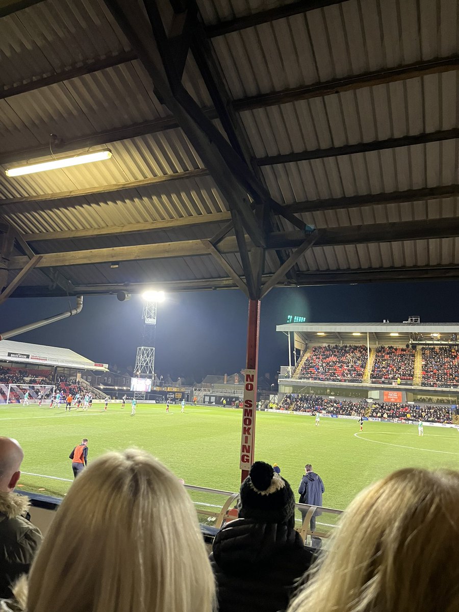 Gemma1874's tweet photo. Change from the usual scenery tonight. Watching the Mariners at Blundell Park under the lights #gtfc #grimbarian #DN35 https://t.co/gHjx85Xvjz