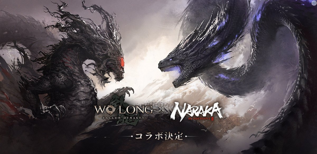 AsobaseMedia's tweet photo. Game IP x Game IP (2023)
👉 NARAKA: BLADEPOINT x Wo Long: Fallen Dynasty collab

https://t.co/gxipoOTG4I 

#gameip
#naraka #wulong
#asobase #asobasemedia #アソバセメディア https://t.co/LFdk2j6AFS