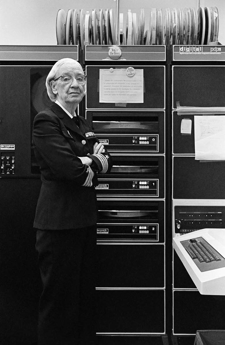 LEAGUEofAmazing's tweet photo. Grace Hopper was a renowned American computer scientist who made groundbreaking contributions to the computer technology. She is best known for her work in developing one of the first compiler, a program that translates natural language into machine language.

#WomensHistoryMonth https://t.co/FEX2E2Oe4m